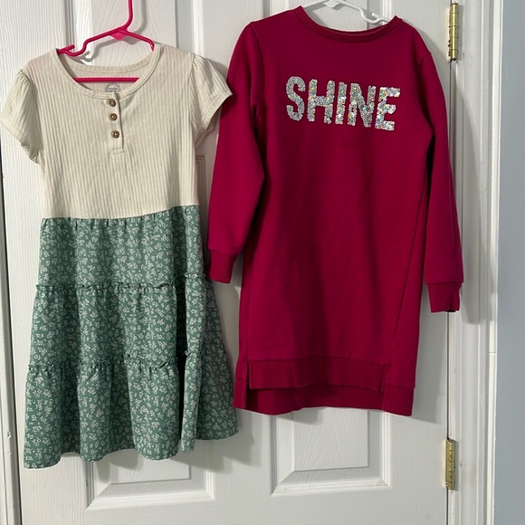 2 dresses by wonder nation size 6X - Picture 1 of 4